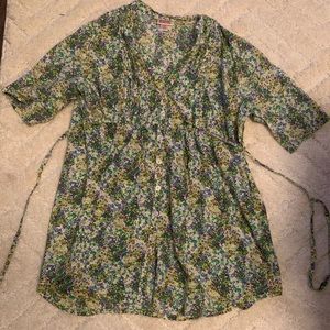 Floral tunic